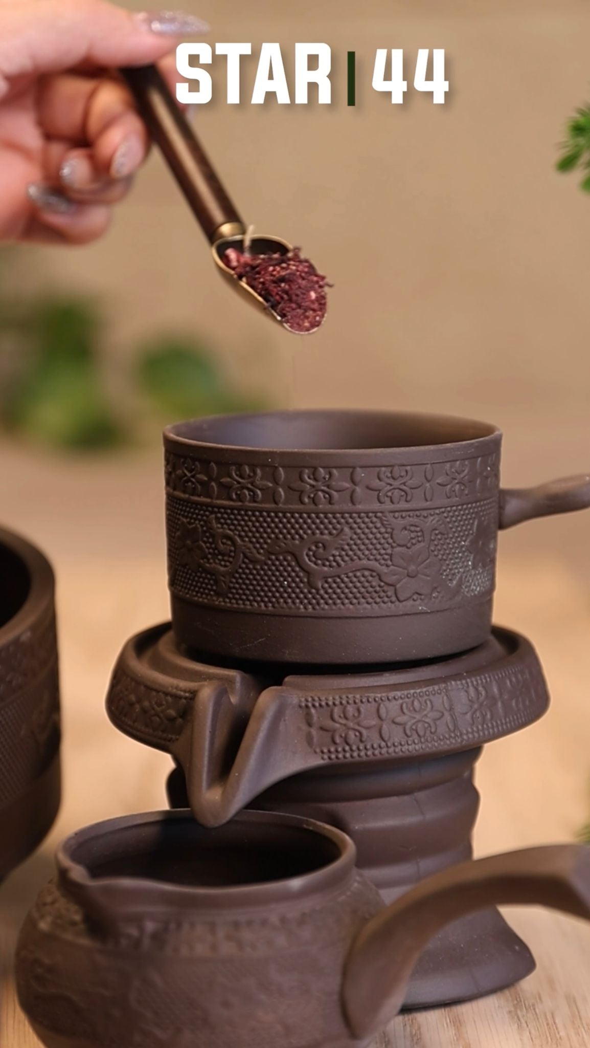 طقم شاي الكونغ فو