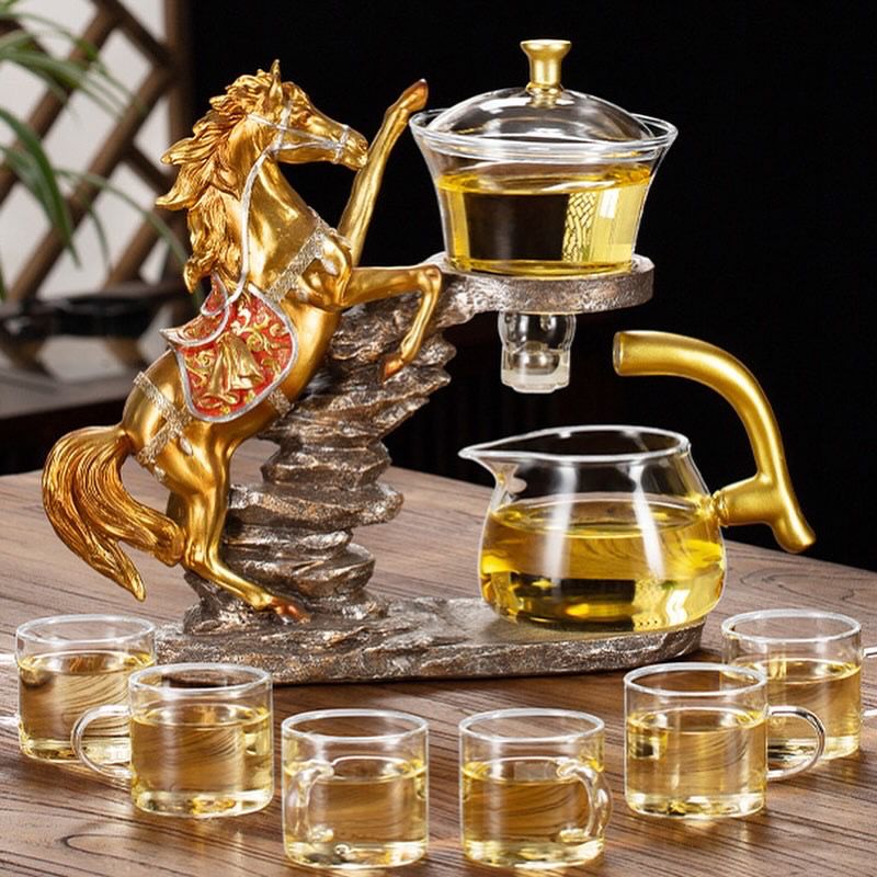 طقم شاي حصان