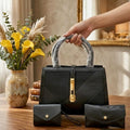 Three-piece handbag
