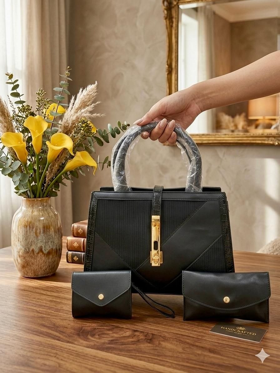 Three-piece handbag