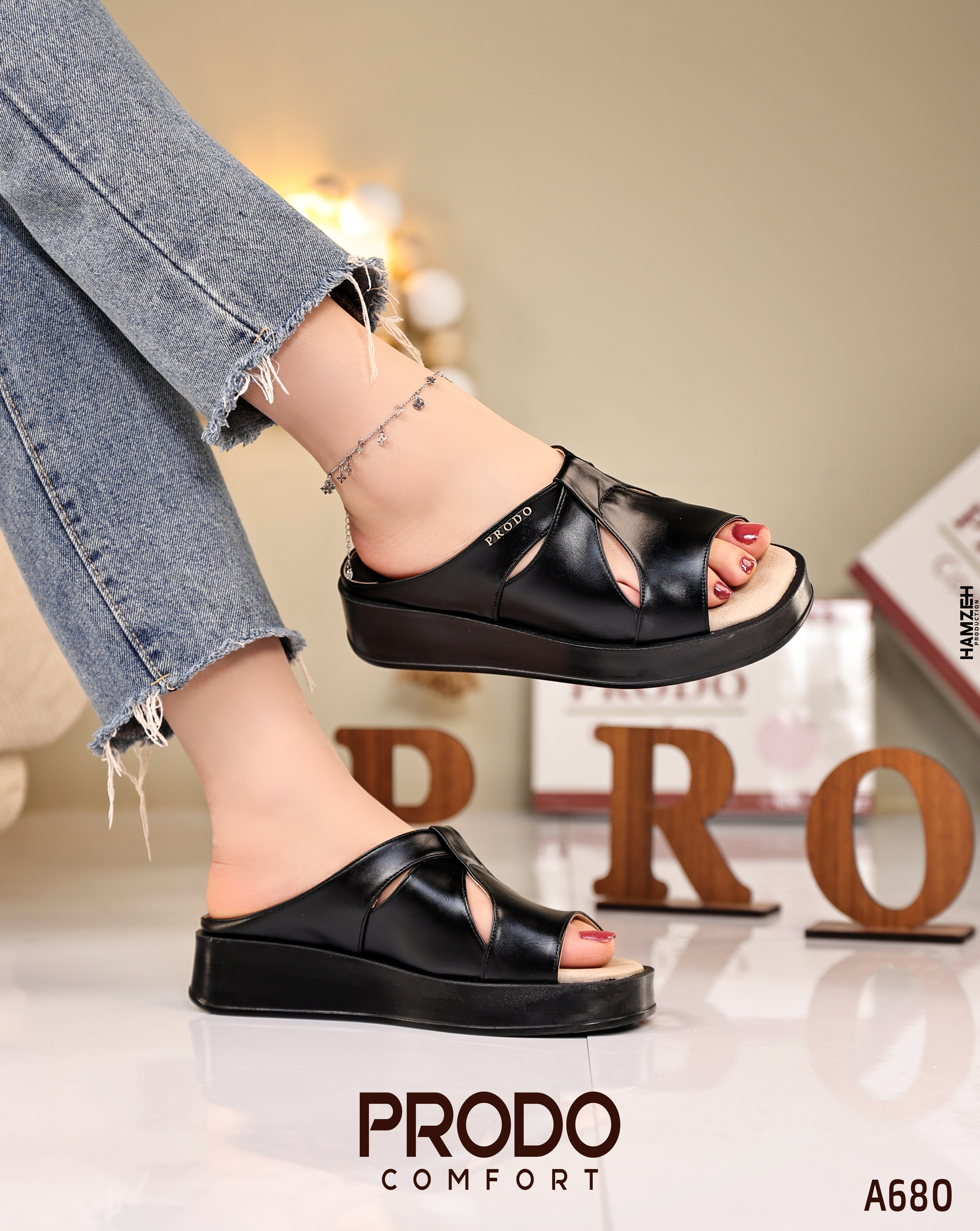 Ortbid leather shoes