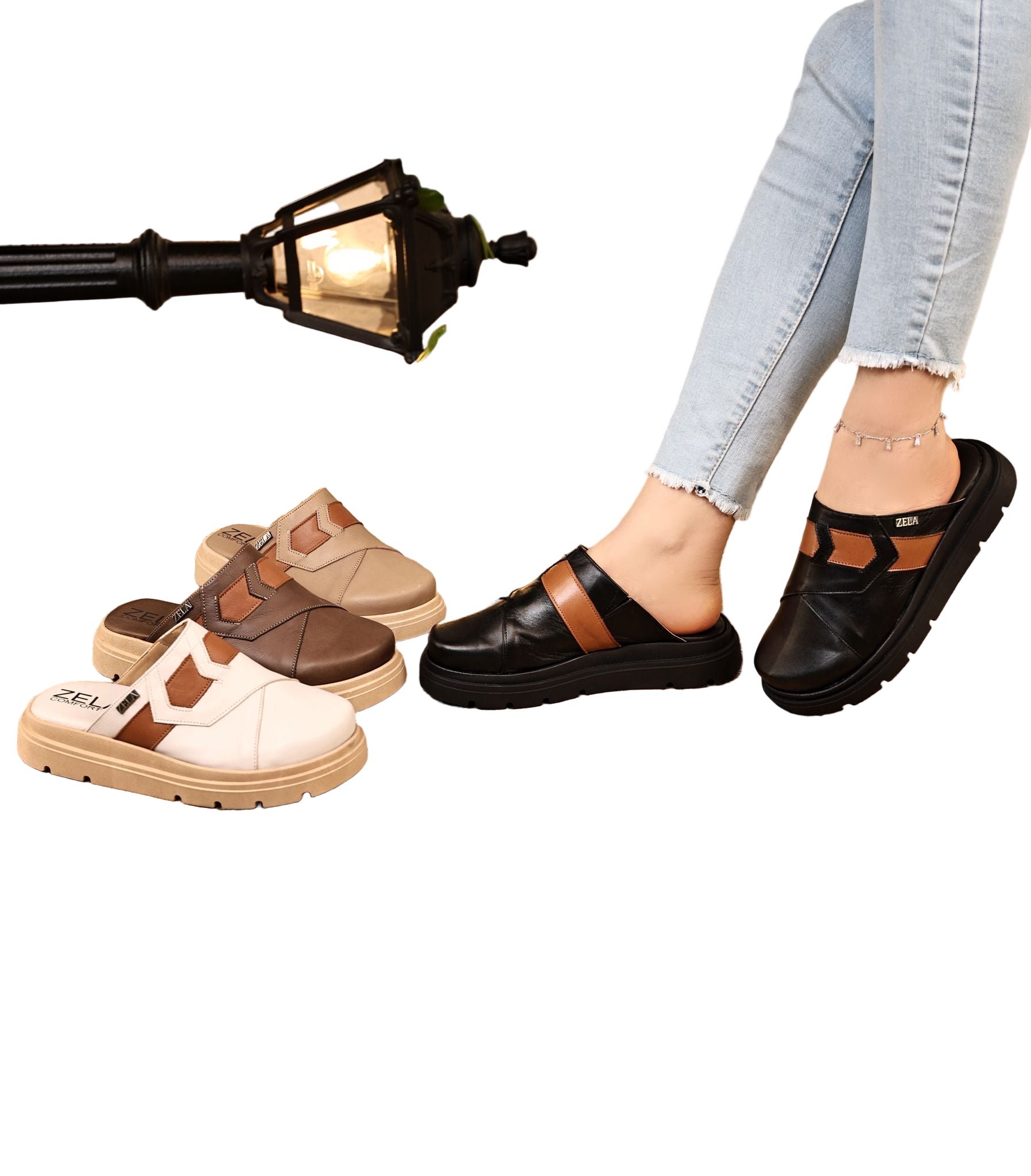 شبشب جلد مريح