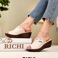 Wedge heel shoes