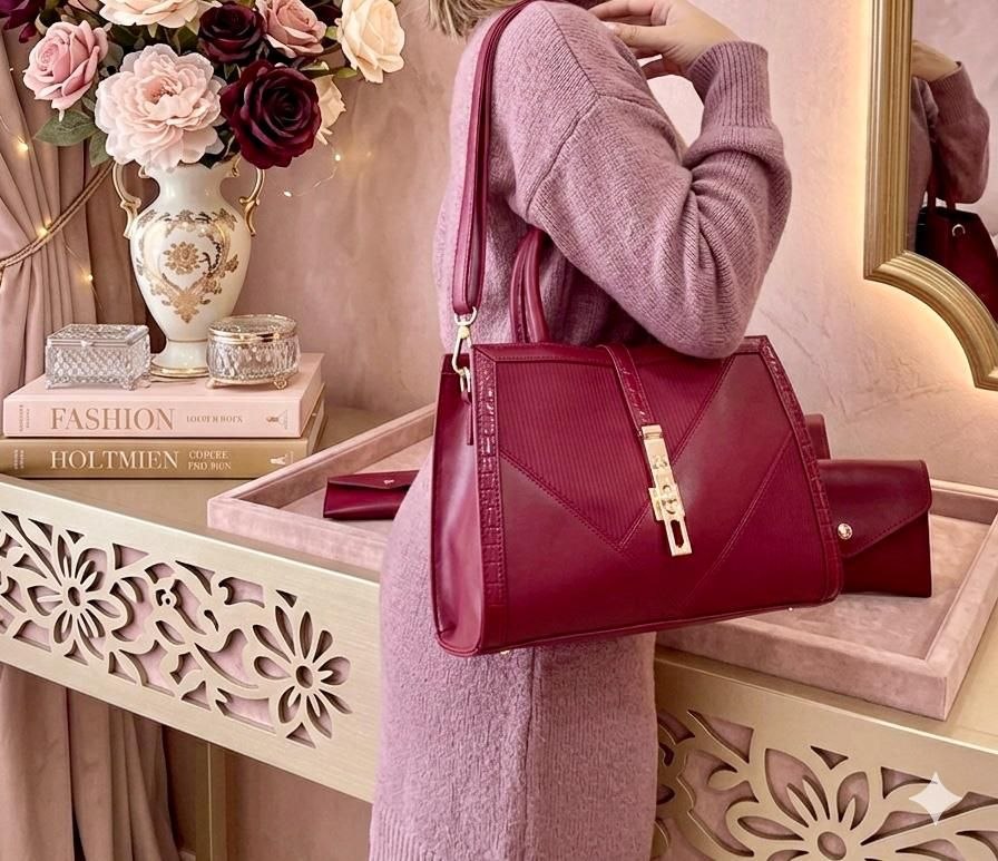 Three-piece handbag