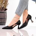 Heeled shoes