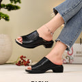 Ortbed Leather Slides