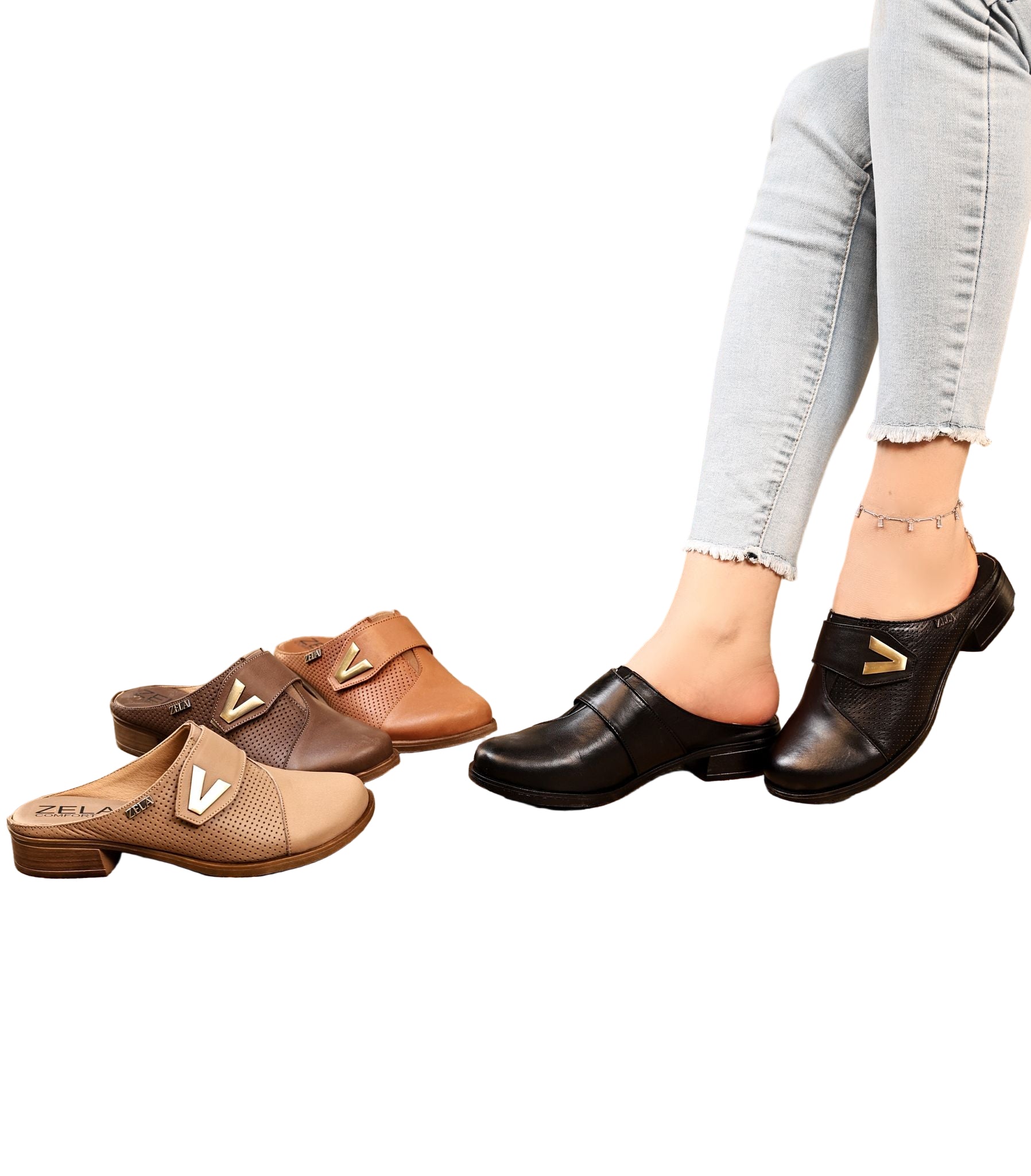 شبشب جلد مريح